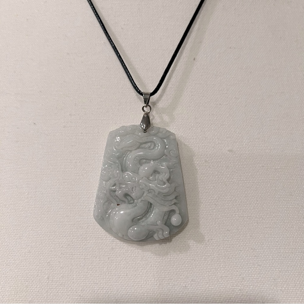 Authentic Dragon Jade Necklace